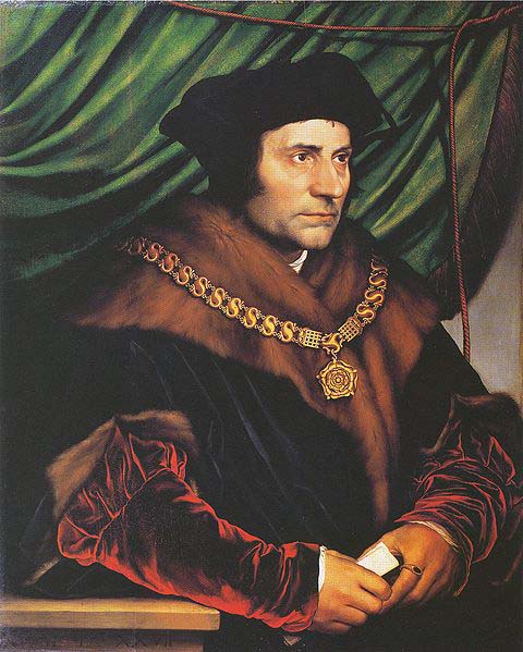 Portrait of Sir Thomas More,